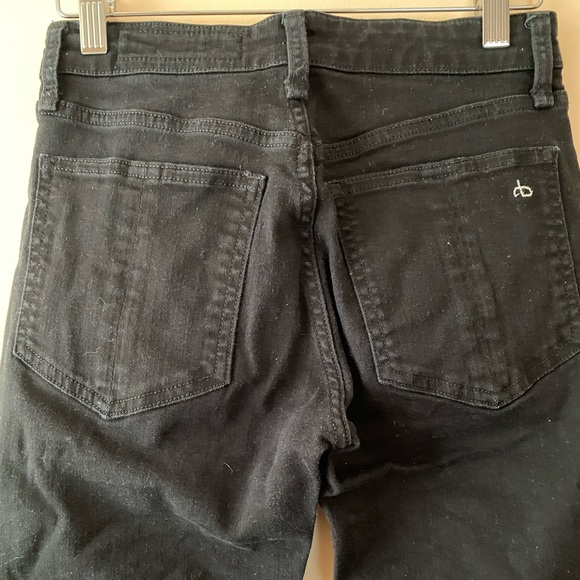 Rag and Bone Black Skinny Jeans Size 25 - Picture 6 of 12